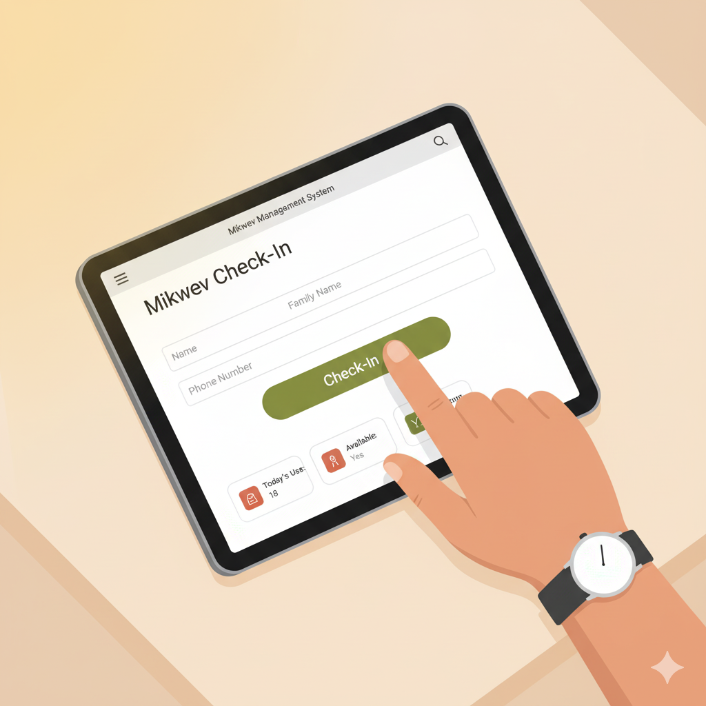 Mikveh Management System